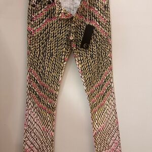 Just Cavalli Multicolor Patterned Pants